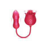 Rose Clit Licking Stimulator & Vibrating Egg